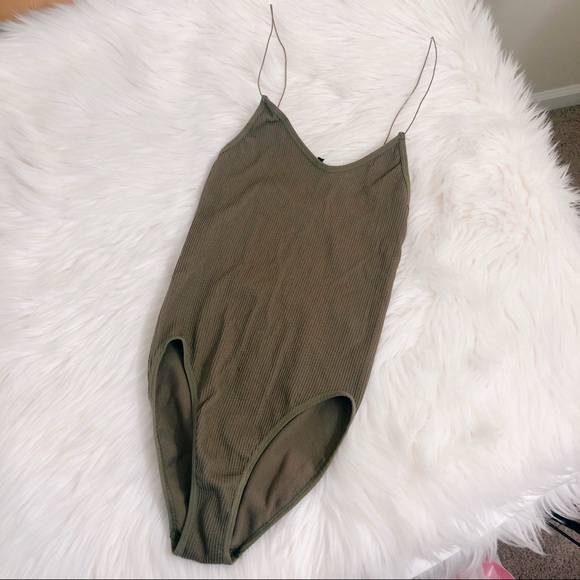Urban Outfitters Other - Out from under olive green bodysuit size s